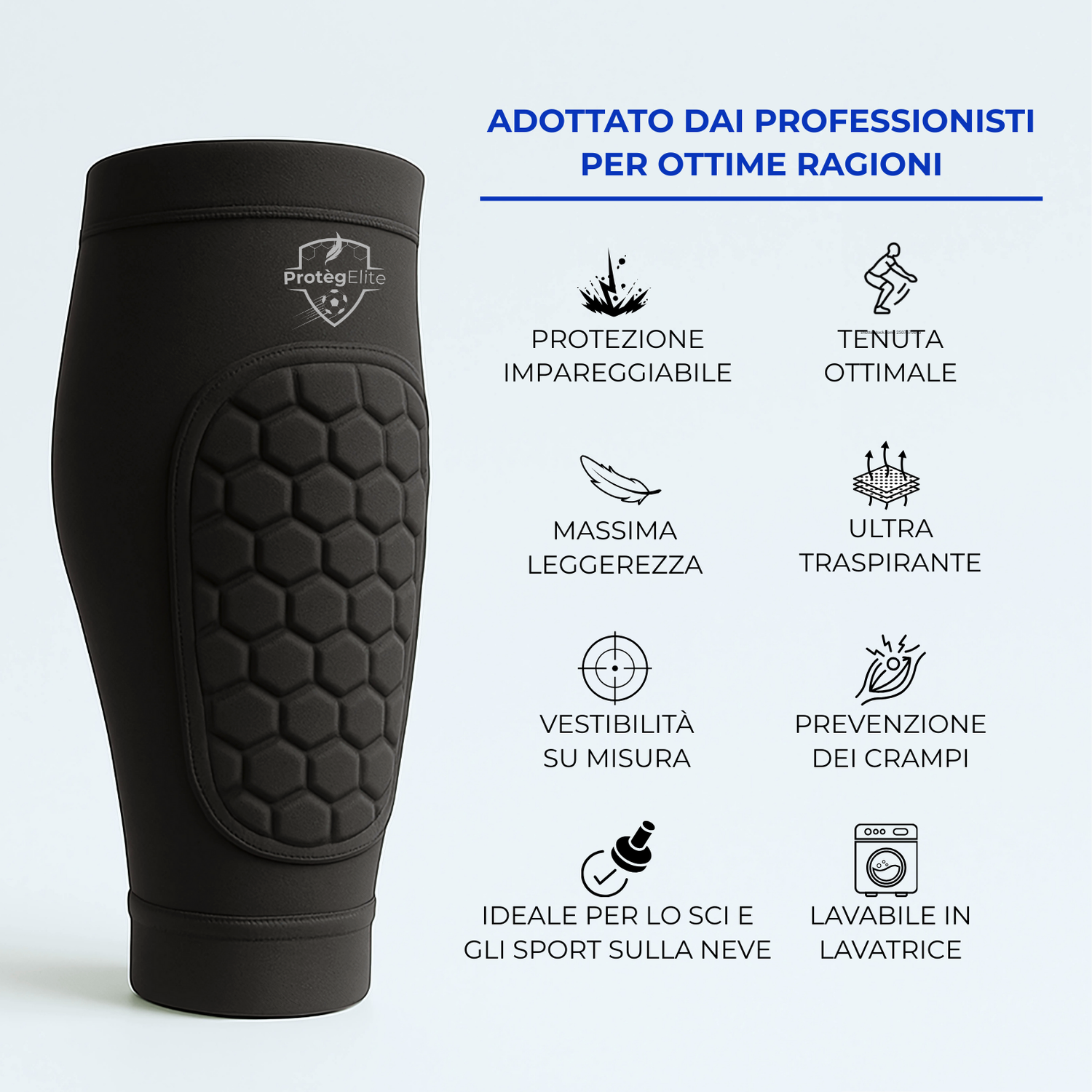 ProtègElite™ Snow Edition – Parastinchi da Sci